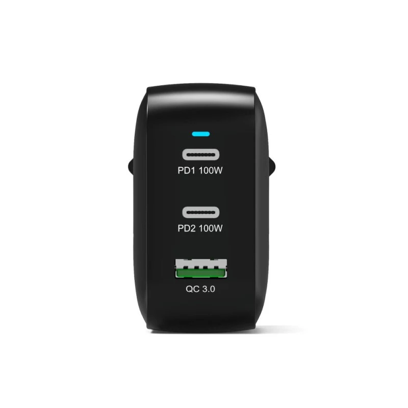 PORT Designs nástenná nabíjačka Type C PD 100W GaN+ C to C kábel 2M EU