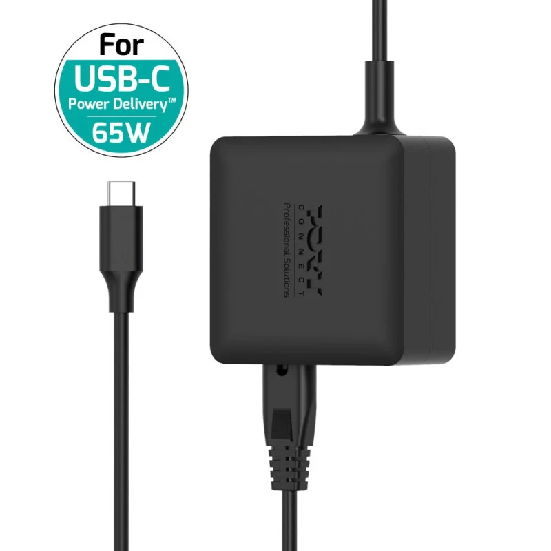 PORT Designs GaN 65W USB-C napájací zdroj s EU napájacím káblom