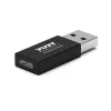 PORT Designs USB-A na USB-C konvertor - USB 2.0 adaptér - čierny