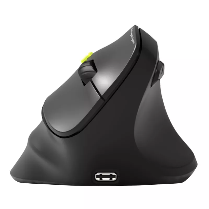 PORT Designs PORT Connect Professional ERGO SHAPE bezdrôtová nabíjateľná myš - pre pravákov - optická - 5 tlačidiel - 2,4 GHz, Bluetooth - USB prijímač