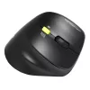 PORT Designs PORT Connect Professional ERGO SHAPE bezdrôtová nabíjateľná myš - pre pravákov - optická - 5 tlačidiel - 2,4 GHz, Bluetooth - USB prijímač