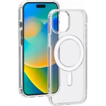 Bigben Interactive hybridné puzdro s MagSafe pre Apple iPhone 15 transparentné