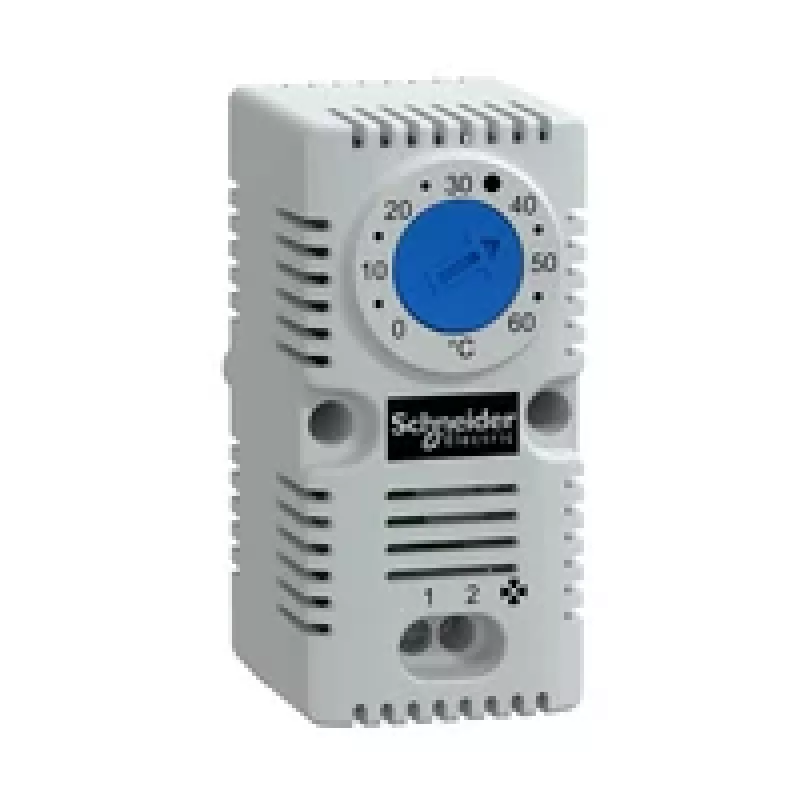 APC NSYCCOTHO termostat pre rozvádzače, NC, 0-60°C, DIN lišta, sivá