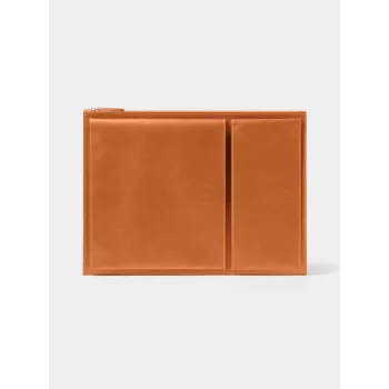 Lexon Flat aktovka na notebook 14 palcov hnedý LN2503M