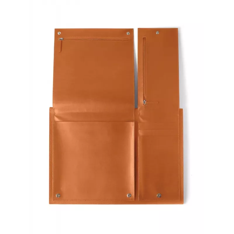 Lexon Flat aktovka na notebook 14 palcov hnedý LN2503M