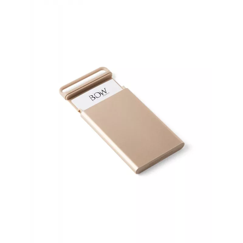 Lexon Nomaday Card Držiak na vizitky Soft Gold LD144D
