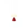 Lexon Mina Mini LED lampa tmavá červená LH60DR