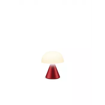 Lexon Mina Mini LED lampa tmavá červená LH60DR