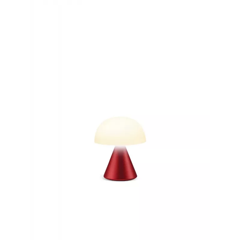 Lexon Mina Mini LED lampa tmavá červená LH60DR