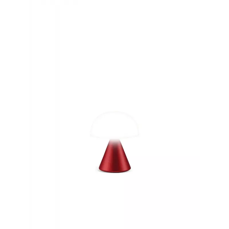 Lexon Mina Mini LED lampa tmavá červená LH60DR