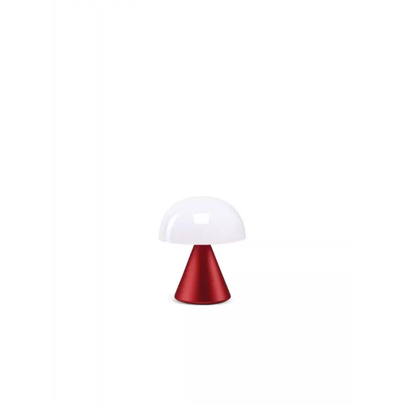 Lexon Mina Mini LED lampa tmavá červená LH60DR