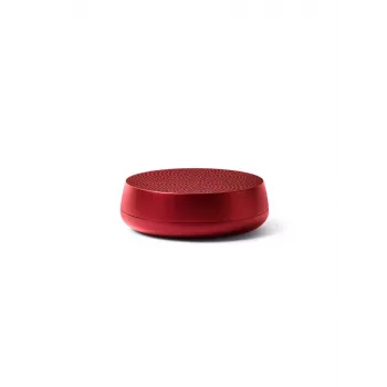 Lexon Mino+ L Prenosný Bluetooth reproduktor, hliník, červená