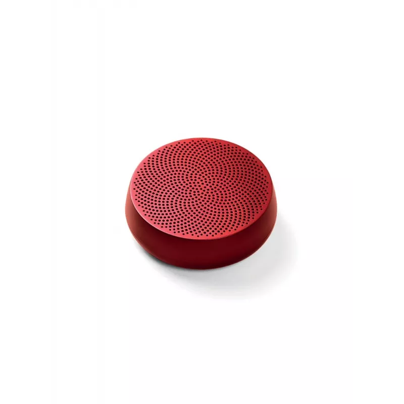 Lexon Mino+ L Prenosný Bluetooth reproduktor, hliník, červený