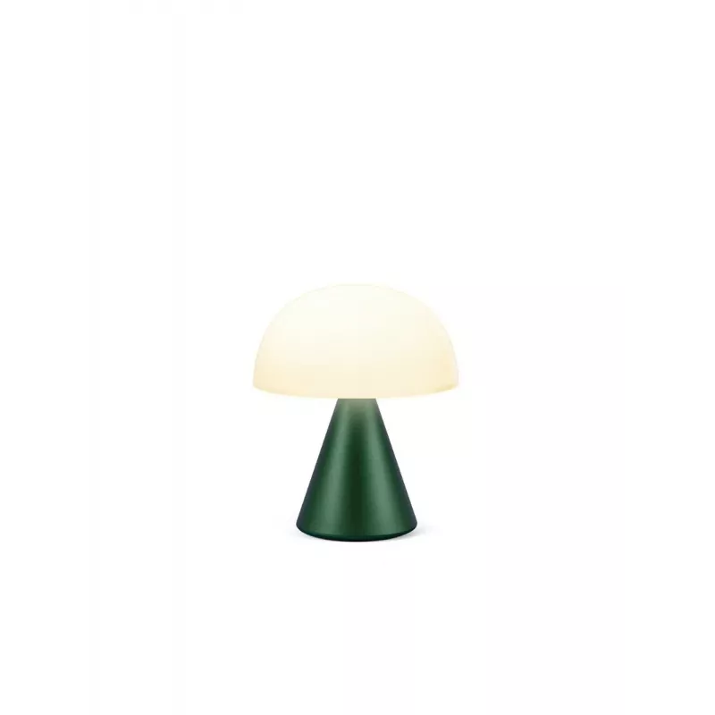 Lexon Mina M LED lampa tmavá zelená LH64DG1
