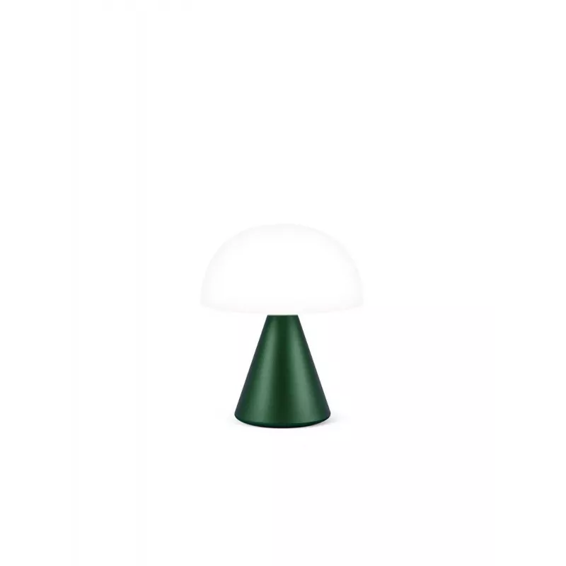 Lexon Mina M LED lampa tmavá zelená LH64DG1