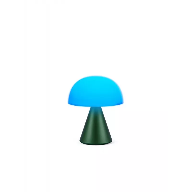 Lexon Mina M LED lampa tmavá zelená LH64DG1
