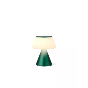 Lexon Luma M LED lampa tmavá zelená LH87DG1