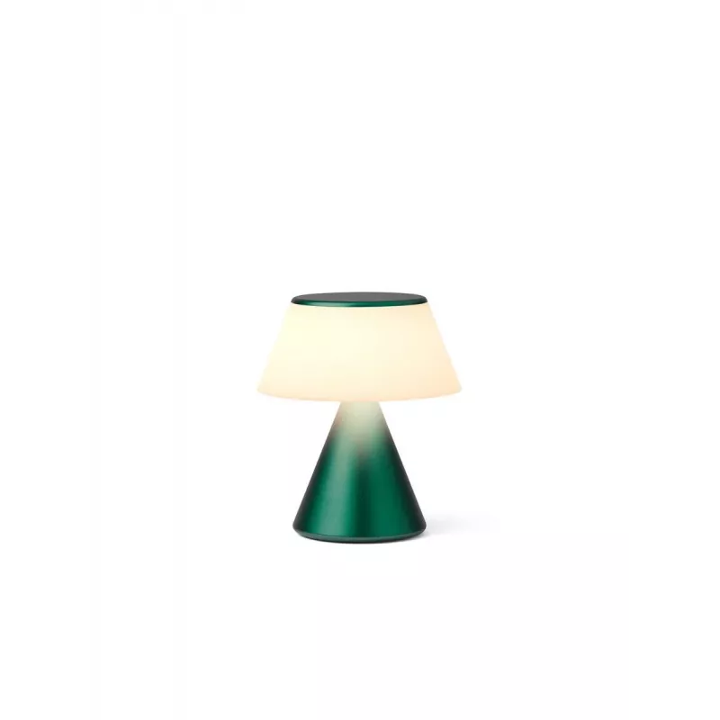 Lexon Luma M LED lampa tmavá zelená LH87DG1