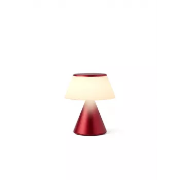 Lexon Luma M LED lampa tmavá červená LH87DR