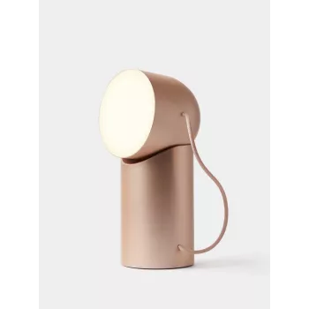Lexon Orbe Prenosná LED lampa zlatá LH88D