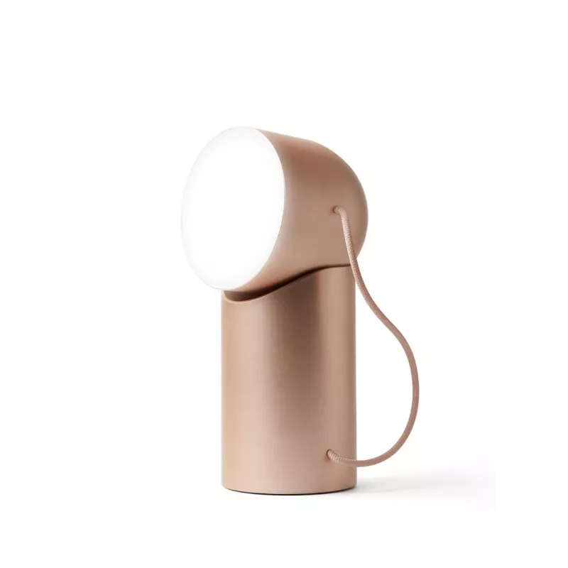 Lexon Orbe prenosná LED lampa zlatá LH88D