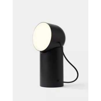 Lexon Orbe prenosná LED lampa čierna LH88N