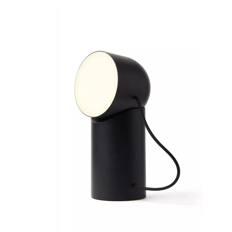 Lexon Orbe prenosná LED lampa čierna LH88N