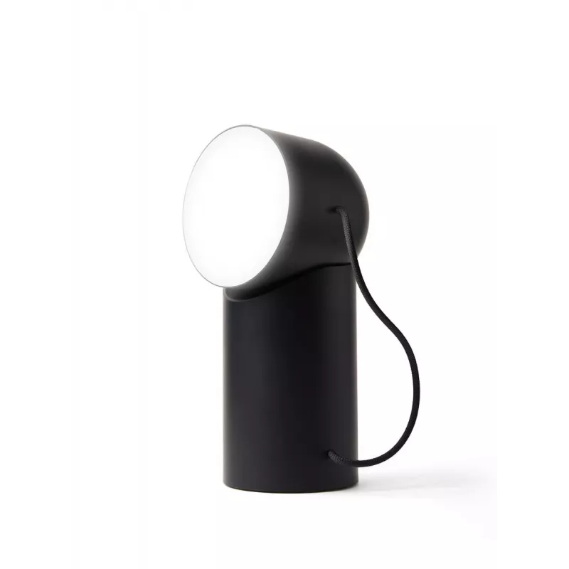 Lexon Orbe prenosná LED lampa čierna LH88N