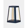 LEXON Lantern LED prenosná lampa s Qi bezdrôtovým nabíjaním, tmavomodrá LH94DB