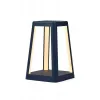 LEXON Lantern LED prenosná lampa s Qi bezdrôtovým nabíjaním, tmavomodrá LH94DB