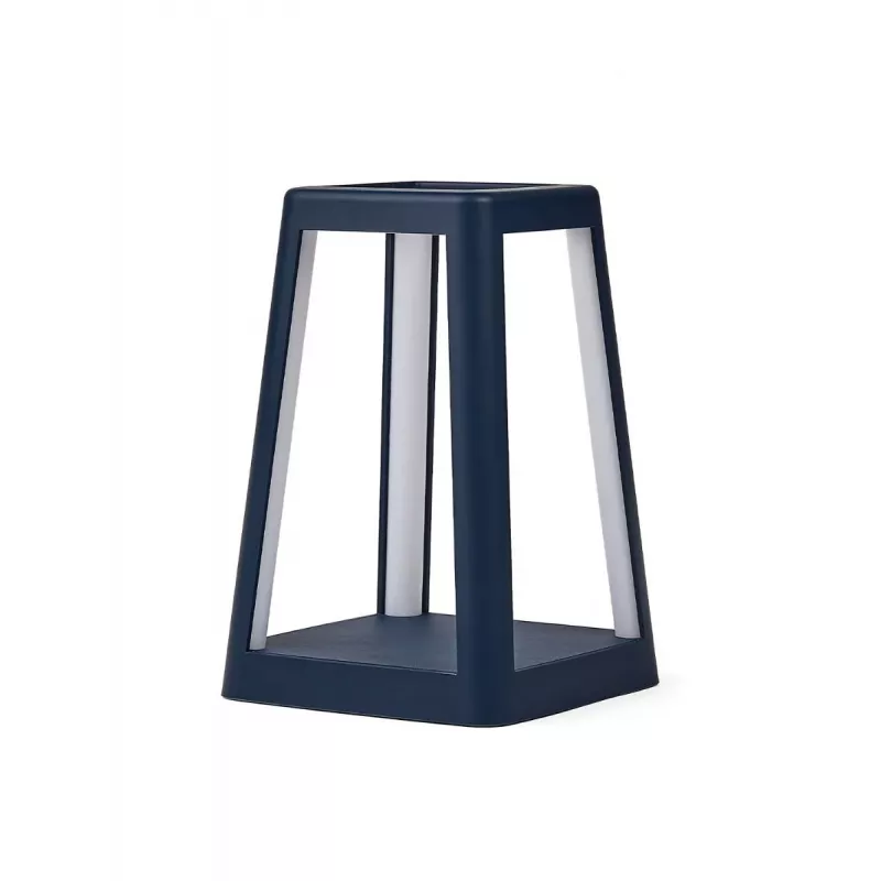 LEXON Lantern LED prenosná lampa s Qi bezdrôtovým nabíjaním, tmavomodrá LH94DB