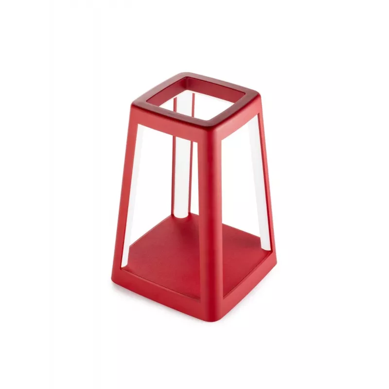 Lexon Laterna LED lampa s bezdrôtovou nabíjačkou tmavočervená LH94DR