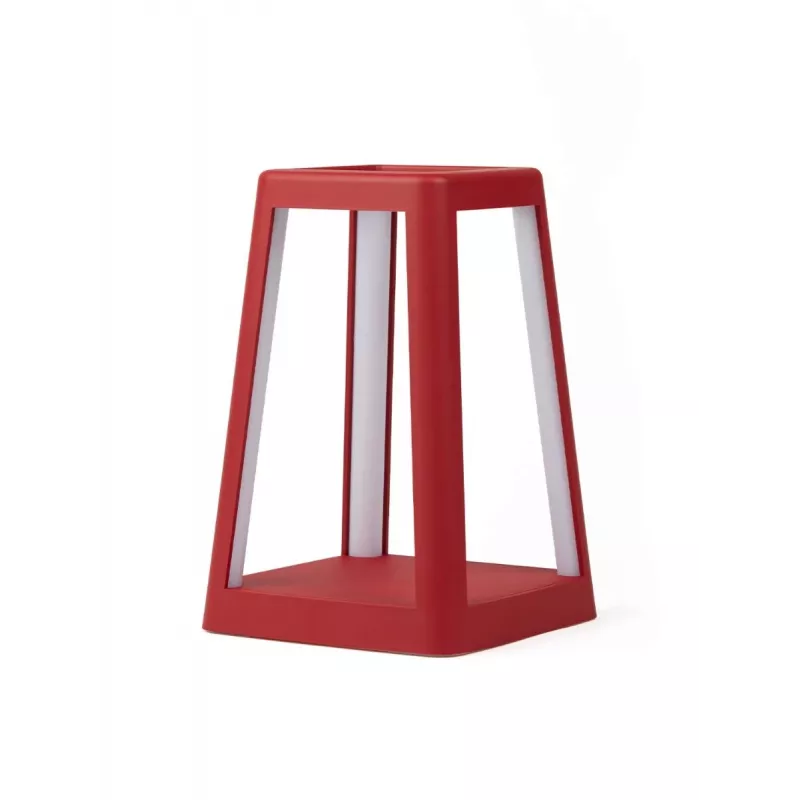 Lexon Laterna LED lampa s bezdrôtovou nabíjačkou tmavočervená LH94DR
