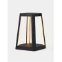 LEXON Lantern LED lampa s bezdrôtovou nabíjačkou čierna LH94N