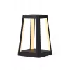 LEXON Lantern LED lampa s bezdrôtovou nabíjačkou čierna LH94N