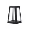 LEXON Lantern LED lampa s bezdrôtovou nabíjačkou čierna LH94N