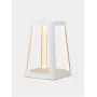 Lexon Lantern LED lampa s bezdrôtovou nabíjačkou biela LH94W