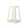 Lexon Lantern LED lampa s bezdrôtovou nabíjačkou biela LH94W