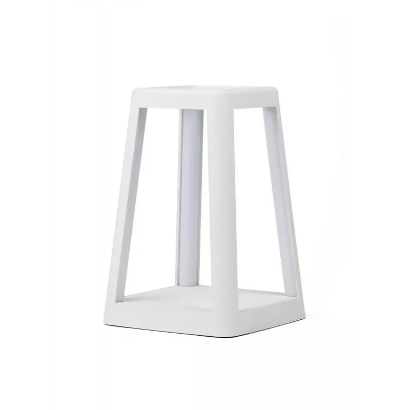 Lexon Lantern LED lampa s bezdrôtovou nabíjačkou biela LH94W