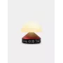Lexon Mina Sunrise budík s budiacim svetlom, červený LR153DR