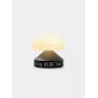 Lexon Mina Sunrise budík s lampou, Gun Metal / Dark Grey, LR153MX