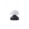 Lexon Mina Sunrise budík s lampou, Gun Metal / Dark Grey, LR153MX