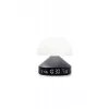 Lexon Mina Sunrise budík s lampou, Gun Metal / Dark Grey, LR153MX