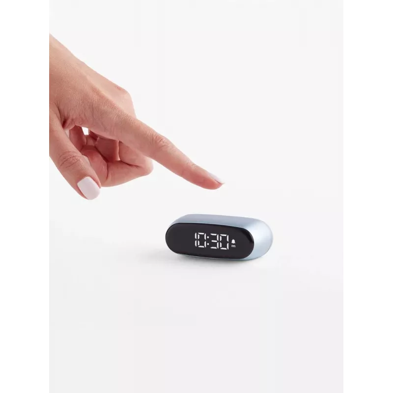 Lexon Minut Mini digitálny budík svetlomodrý LR154LB1