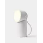 Lexon Orbe LED lampa lesklá biela LH88WG