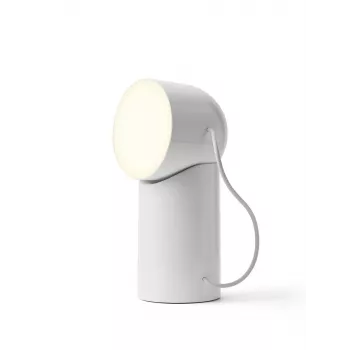 Lexon Orbe LED lampa lesklá biela LH88WG