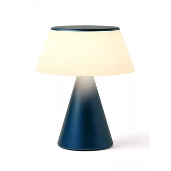 Lexon Luma XL LED lampa tmavomodrá LH98MDB