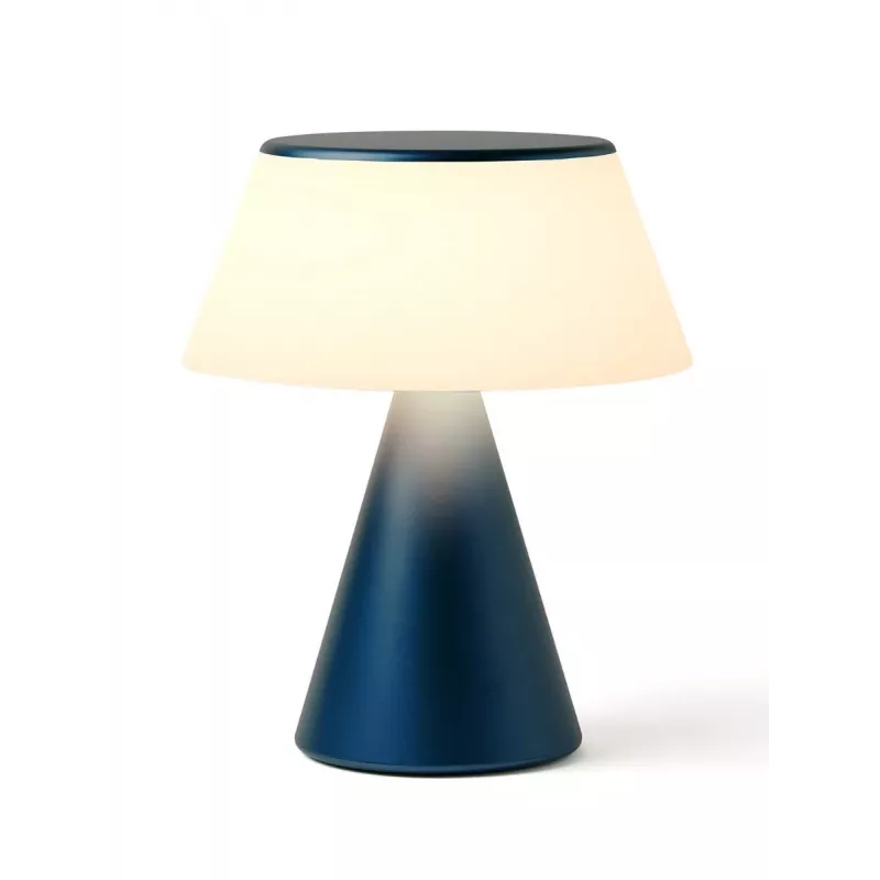 Lexon Luma XL LED lampa tmavomodrá LH98MDB