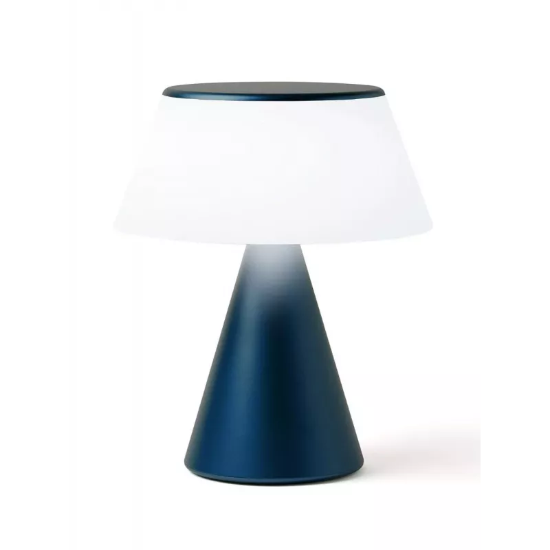 Lexon Luma XL LED lampa tmavomodrá LH98MDB