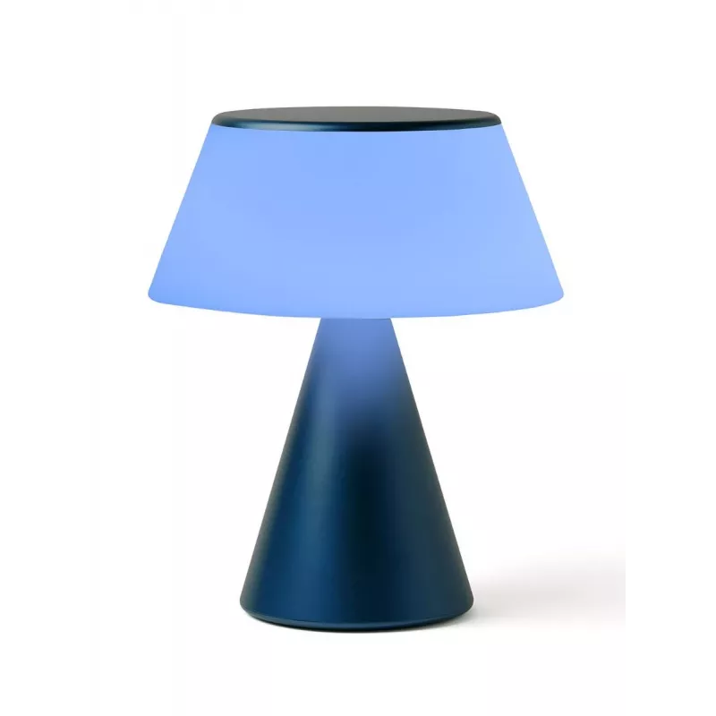 Lexon Luma XL LED lampa tmavomodrá LH98MDB